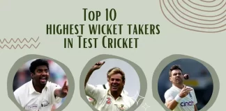 Top 10 highest wicket takers in Test Cricket