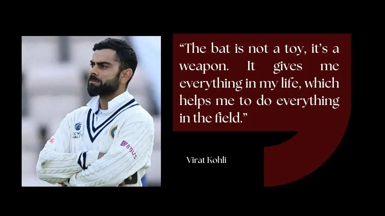 Inspirational Quotes by Virat Kohli